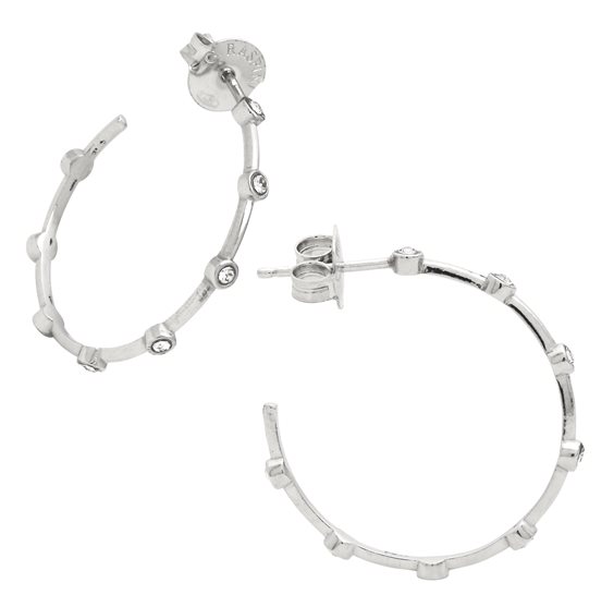 Pendientes Giovanni Raspini Mujer Satellite in Plata Zircone 12549 - 12549
